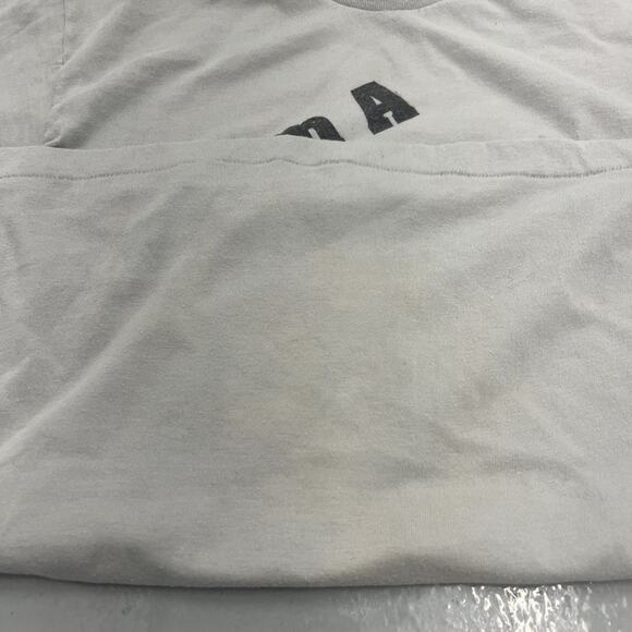 Vintage 70s I'm A Fuzzy Nut Grey Graphic T-Shirt - Picture 4 of 5